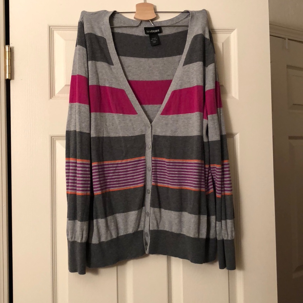 Long sleeve cardigan. Light weight